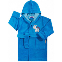 20-12811HV "ZEBRA" Халат махровый для мальчика, 2-5 лет, бирюзовый 20-12811HV "ZEBRA" Халат махровый для мальчика, 2-5 лет, бирюзовый